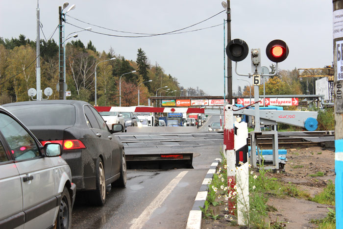 ЖД Переезд Селятино ЖД Переезд Селятино